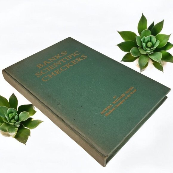 BANKS’ SCIENTIFIC CHECKERS By Newell Banks Rare‎ Volume From 1929 - Picture 1 of 11